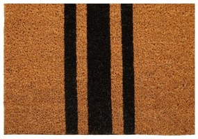 Kókuszrost lábtörlő 55x125 cm Black Stripe – Premier Housewares