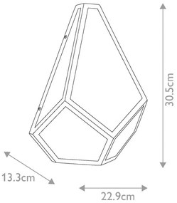 Fali Lámpa Nikkel ELSTEAD FE-DIAMOND1