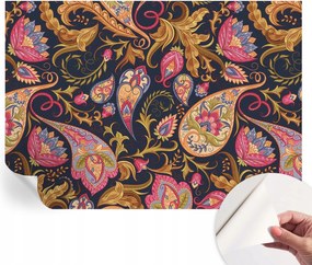 Öntapadós fotótapéta Falra 3D Loft Színes paisley 208x146 cm