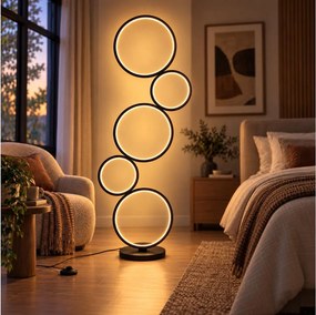 BRILAGI - LED állólámpa ECHO LED/36W/230V 4000K 110 cm fekete