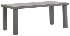 Szürke Beton Kerti Asztal 180 x 90 cm TARANTO Beliani