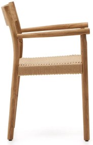 Natúr színű tölgyfa étkezőszék Yalia – Kave Home