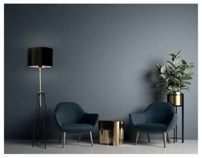 Állólámpa TEGOLA 1xE27/60W/230V fekete/arany