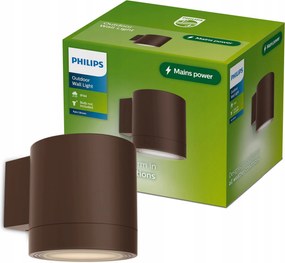 Kültéri fali lámpa Philips Fylx Homlokzati lámpa GU10 Led Kerti Fali