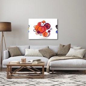 Színes körök képe (70x50 cm)