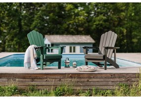 Szürke műanyag kerti fotel Adirondack – Bonami Selection