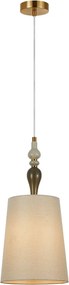 Italux klasszikus boho függeszték moren antik bronz lazac színű itxpnd-84678d-ab