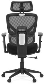 Fekete Szövet Irodai Szék, Szinkron Mechanikával. KA-Q8203 BK