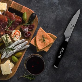 Zelite Infinity by Klarstein Comfort Pro, 4" hámozókés, 56 HRC, rozsdamentes acél