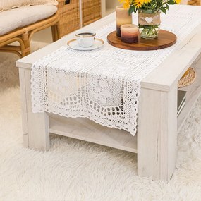 Iness Áttört futófelület, szélesség 40 x magasság 160cm, fehér szín