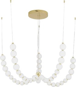 Függeszték Fehér PERLA NOVA LUCE 9695203