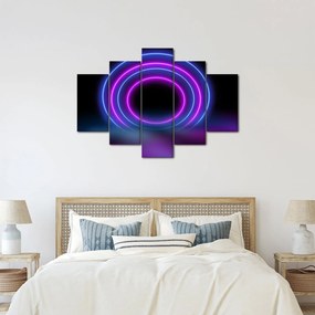 A színes körök képe (150x105 cm)