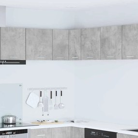 Függő szekrény Riga Beton szürke és fehér 57 x 57 x 40 cm