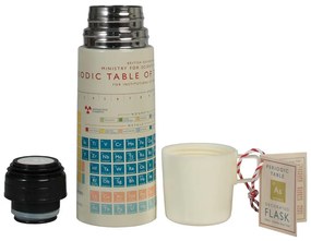 Krémszínű gyerek termosz 350 ml Periodic Table – Rex London