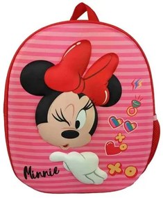 Disney Minnie Wink 3D hátizsák, táska 34 cm