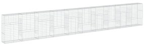 horganyzott vas gabion kosár fedéllel 1000 x 50 x 150 cm