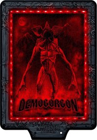 Stranger Things The Demogorgon 520 db-os puzzle LED-es keretben Clementoni