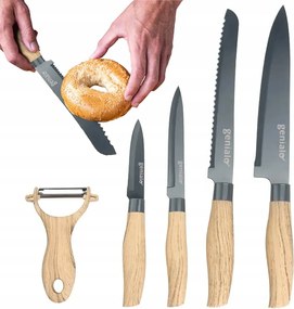 4 Db-os Konyhakés Szett Hámozó Konyhakés Extra Éles