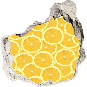 Fali matrica lyuk a falban Szelet citrom nd-p-138709638