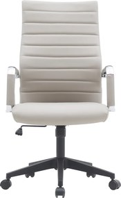 Irodai szék, szürkésbarna Taupe/fekete, DRUGOS NEW