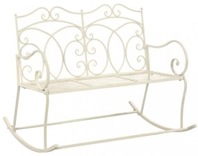 fehér antik vas kerti pad 104 cm