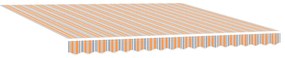 Automatikus Behúzható Napellenző LED Többszínű Csíkkal 400x300 cm