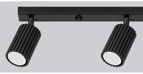 Fekete spotlámpa 6,5x81 cm Gleam – Sollux