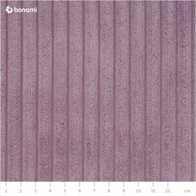 Rózsaszín kordbársony puff Nihad – Bobochic Paris