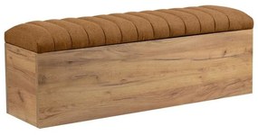 Narancssárga-natúr színű pad Oceane – Bobochic Paris