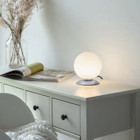 Paul Neuhaus 4013-55-LED Dimmelhető asztali lámpa BUBBA 1xG9/3W/230V matt króm