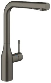Grohe Essence New mosogató csaptelep kihúzható zuhannyal csiszolt kemény grafit 30270al0 G30270AL0