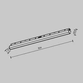 TR030-2-24W2.7K-B Basis Alumínium Sín lámpafej Fekete Színű LED 24 W 2700 Kelvin 1630 Lumen IP20