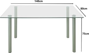 Midori 4+1 étkező garnitúra bézs