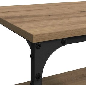 vidaXL Konyhai kocsi Artisan tölgy 60 x 41 x 76 cm Faanyag