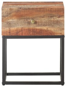 nyers akácfa éjjeliszekrény 40 x 30 x 50 cm