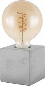Asztali lámpa StarQ beton szürke 4 W