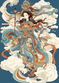 Poszter 64x90cm Mennyei látnoknő