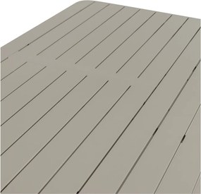 Fém kerti étkezőasztal 150x150 cm Ovara – WOOOD