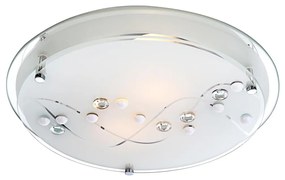 GLOBO 48090-2 - Mennyezeti lámpa BALLERINA I 2xE27/60W