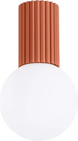 Fürdőszoba lámpa Mennyezeti lámpa G9 Kerek Piros IP44 Halo Sollux