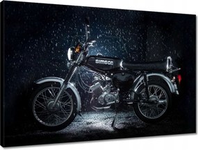 Vászonkép 60x40 Simson S51 Négysebességes Simson négyes dupla