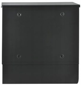 Két oldalról nyitható acél postaláda