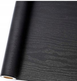 Öntapadós Bútorfurnér Falfólia Fekete Tölgy 60cm x 10m