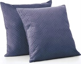 2 Db-os Sötétkék Párnahuzat Szett 45X45 CM