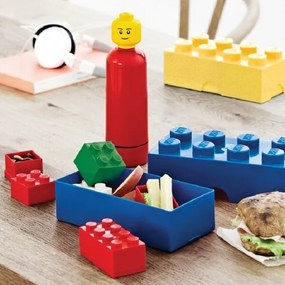 Uzsonnás doboz 10 x 20 x 7,5 cm, többféle - LEGO szín: kék