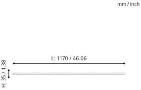 Eglo 97574 - LED Pultmegvilágító DUNDRY LED/12W/230V