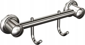 Fürdőszobai akasztó 2 kampós Króm csapokhoz