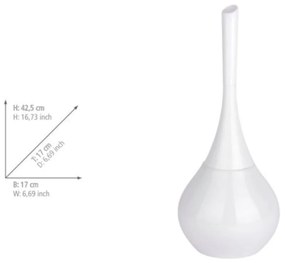 Flakon fehér WC-kefe - Wenko