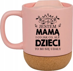 Bögre Rózsaszín Sláger Ajándék Vicces Anyák Napja Anya Vagyok