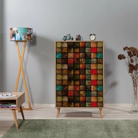 Mega Sonoma Oak Cubes szekrény